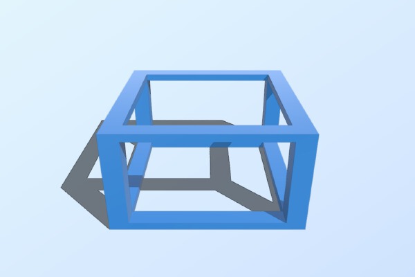  4cm Bridging and Retraction test | 3d print model