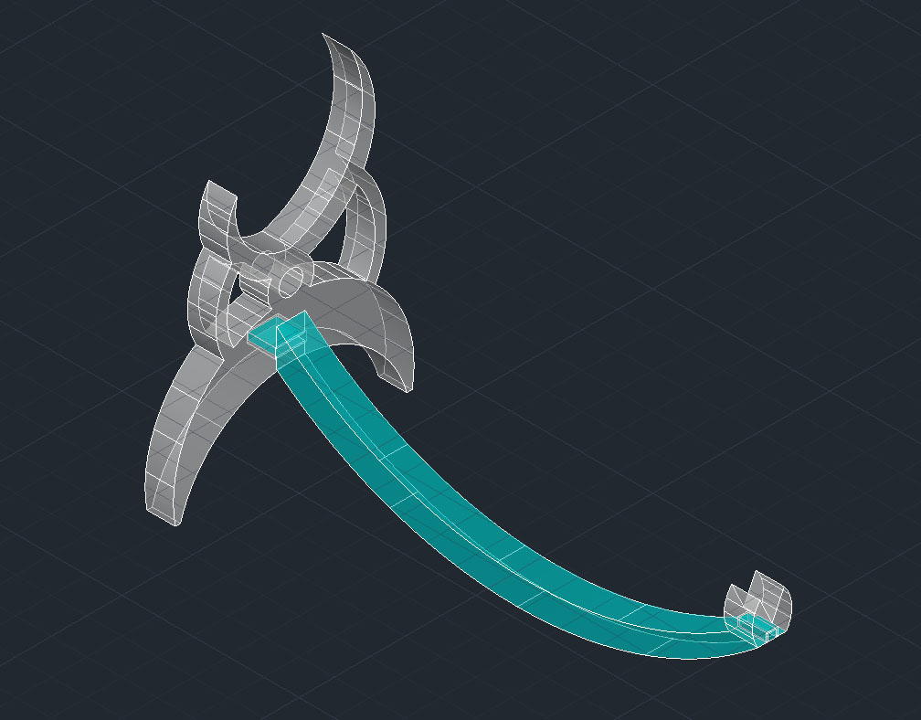 Knife display stand - customizable kit