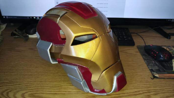 Heart Breaker Iron Man Helmet | 3d print model