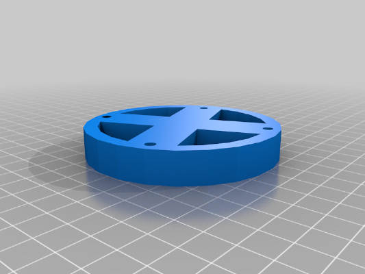 'Hidden' Wheels - Conservation of Angular Momentum Lab | 3d print model