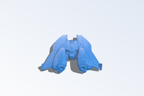 Elite Dangerous, Mamba | 3d print model