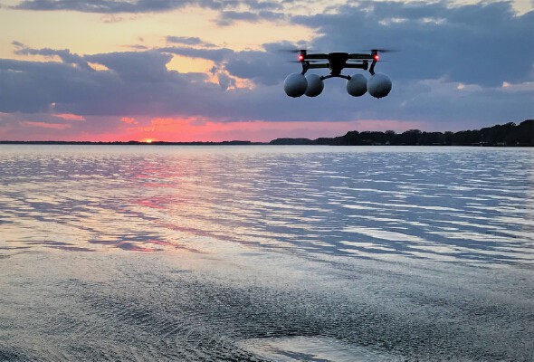 Mavic Pro_Platinum Float Kit by Mike Flys | 3d print model