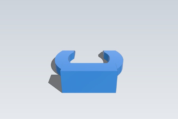 Collet clip - pneumatic fitting lock | 3d print model