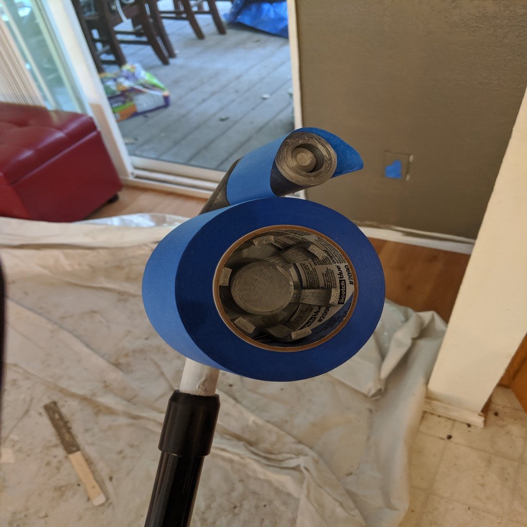 Extention Pole Mounted Tape Roller 2000!