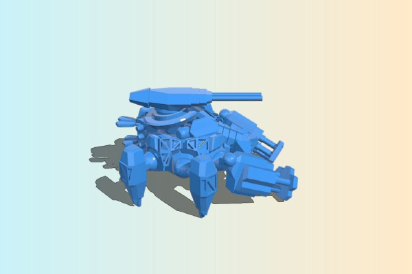 Crab Tank | 3d print model