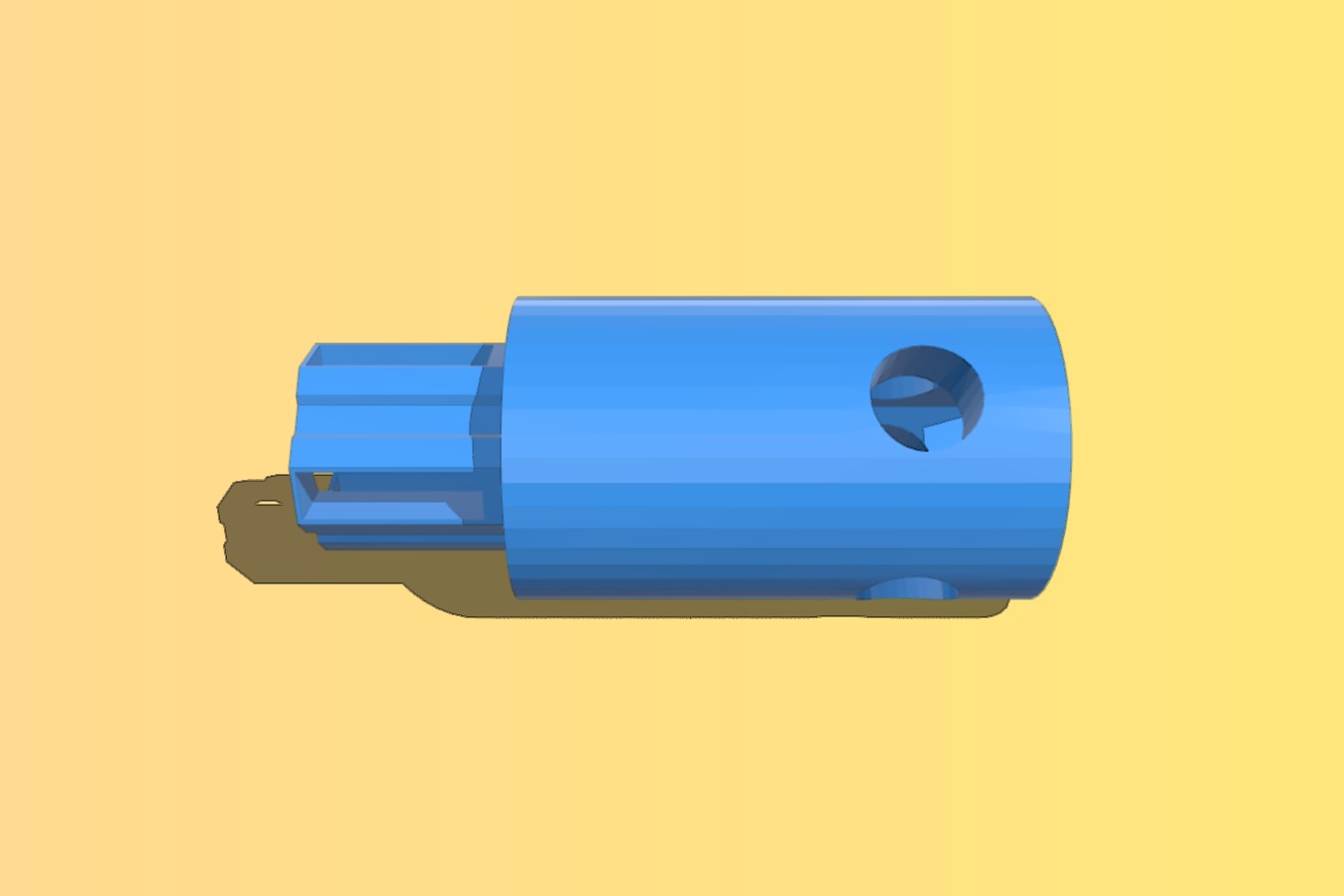 Whistle Steam and Heat Release: No mounting pin