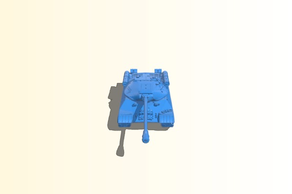 IS-3 (JS3) - The Heavy tank of Soviet Army | 3d print model