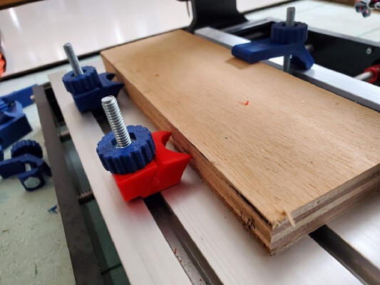 Devil's Horn CNC Clamps | 3d print model