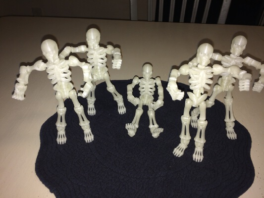 Posable Skeleton | 3d print model