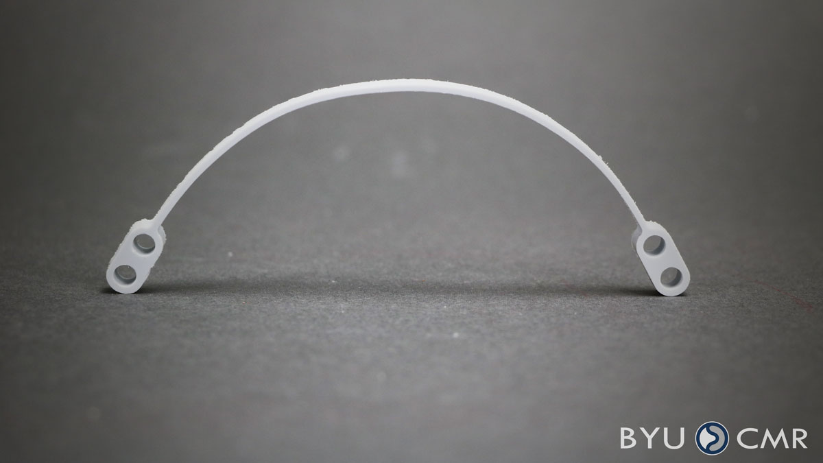 FlexLinks: Fixed-Fixed Beam - Half Circle (LEGO®-Compatible)