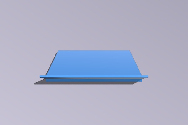Utility Hook up flap | 3d print model