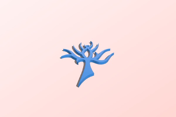 Tree Eye Pendant | 3d print model