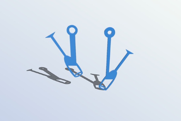 New Years Eve Clock – Champagne hands | 3d print model