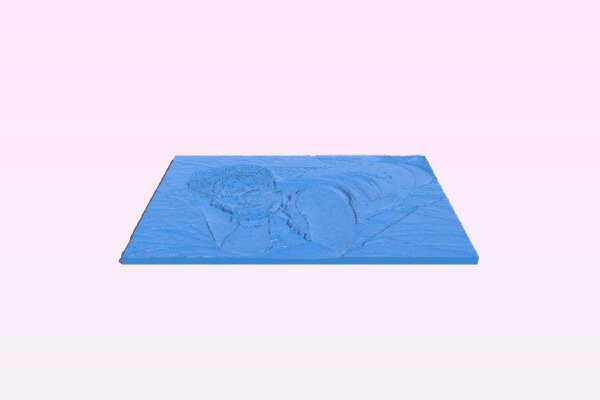 Lithophane sexy wife | 3d print model