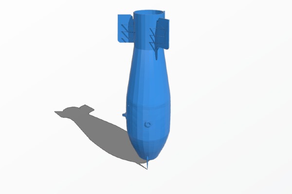 Tsar-bomb AN602 | 3d print model