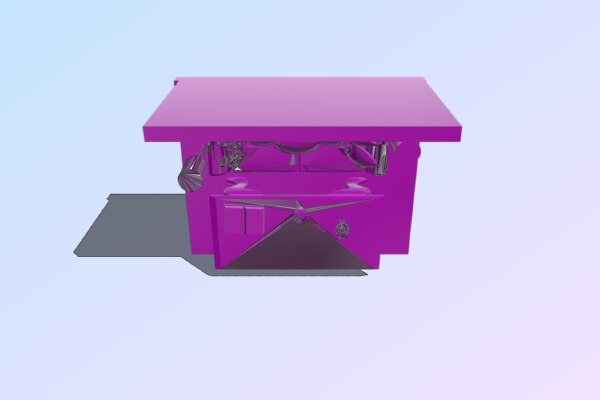 lounge room model | 3d print model