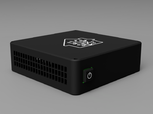 Mini-ITX PC fully printed case | 3d print model