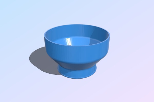 AC Infinity Cloudline S6 to 4" dryer hose adapter. | 3d print model
