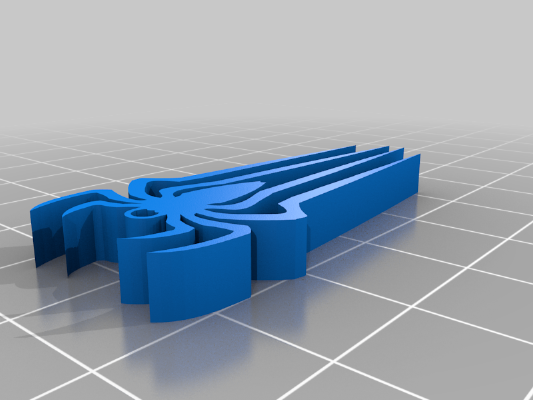 Spider-man Logo Keychain (Andrew, Tobey, Tom) | 3d print model