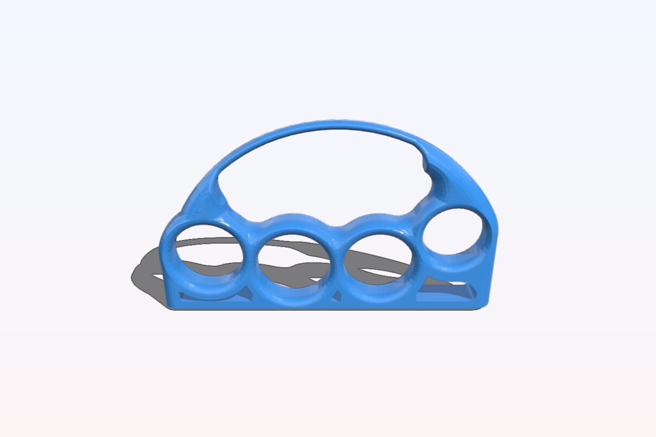 Chic Brass Knuckles with Custom Lettering