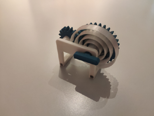 Spring mechanism | 3d print model
