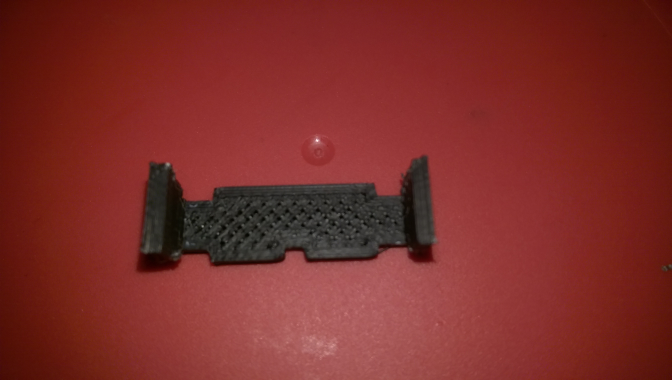 Workbench Cable chain guide with mount to Workbench.