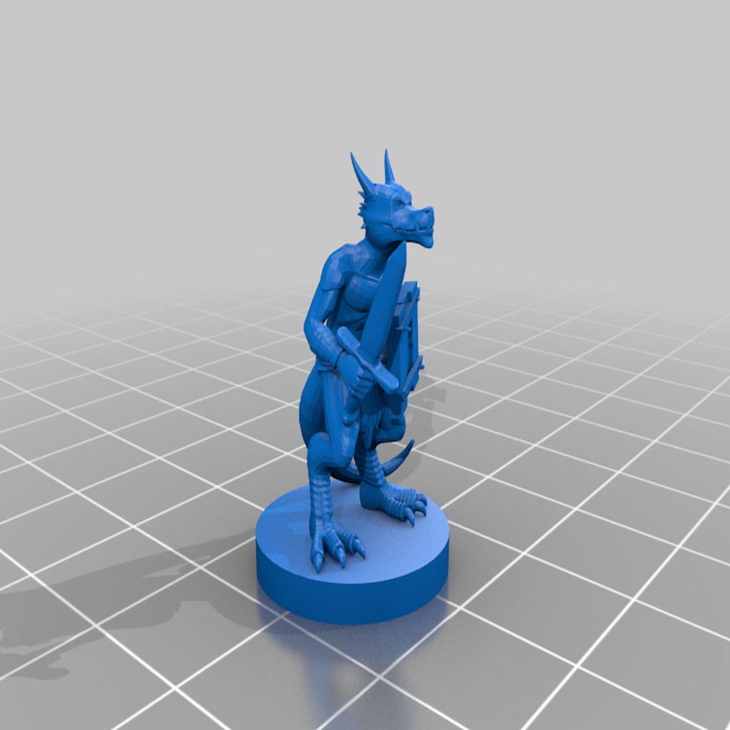 Kobold with shield and dagger