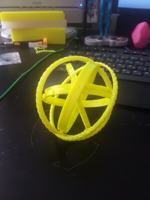 Ring transformer astronomical sphere V2 | 3d print model