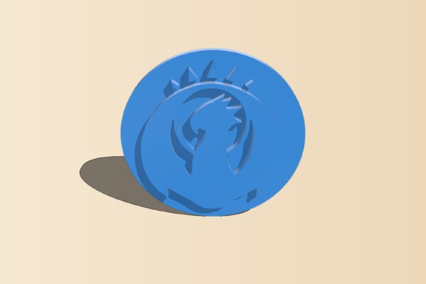 Magic the Gathering Coins | 3d print model