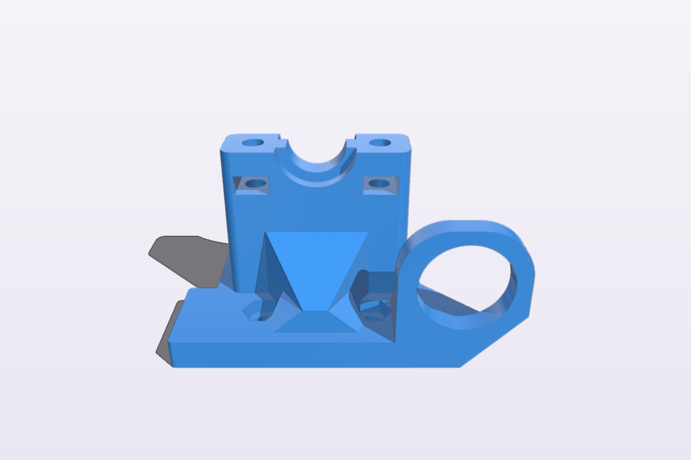 Sunhokey Prusa i3 Style E3D Mount with 18mm Prox Sensor Mount