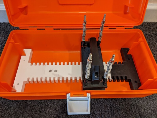 Excessively complicated toolbox | 3d print model