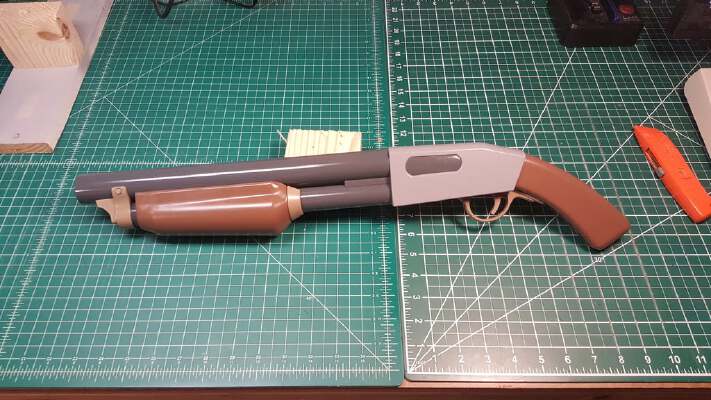 High Quality Team Fortress 2 (TF2) Stock Shotgun | 3d print model