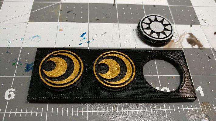 Starfinder Solarian Mode Tokens | 3d print model