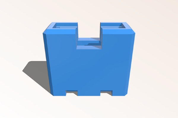 Car fuse holder for PCB mounting | 3d print model