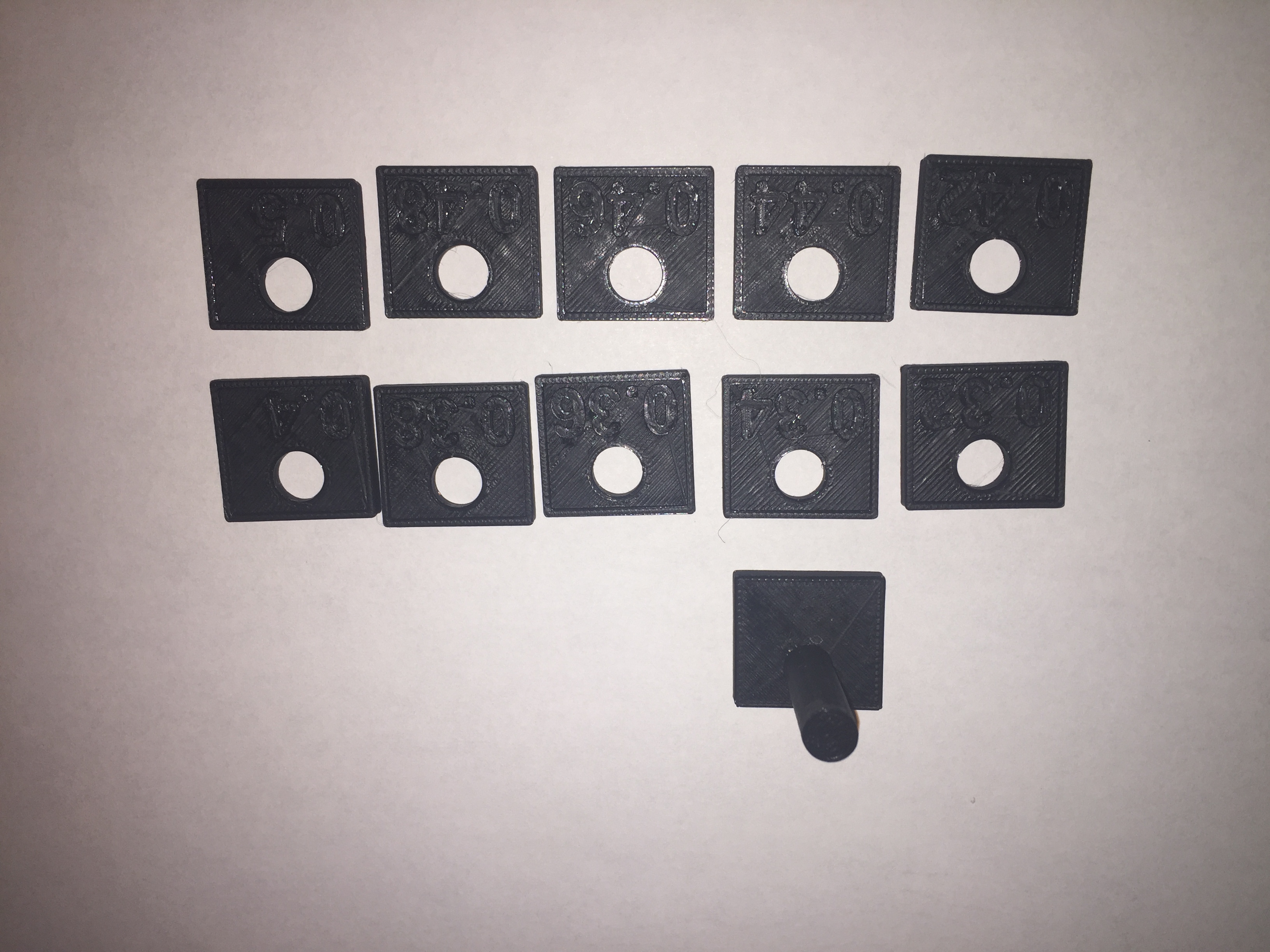 Post and Hole Fit Test