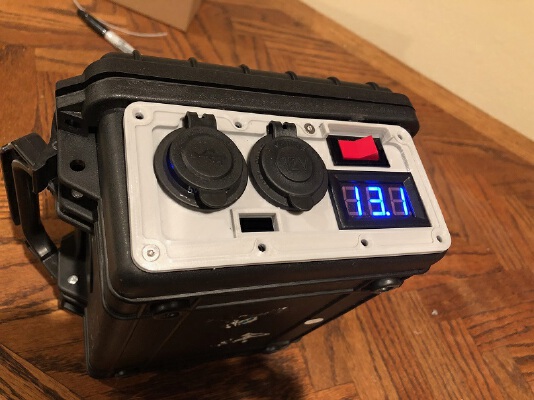 LiFePO4 20ah Mini-Battery Box | 3d print model
