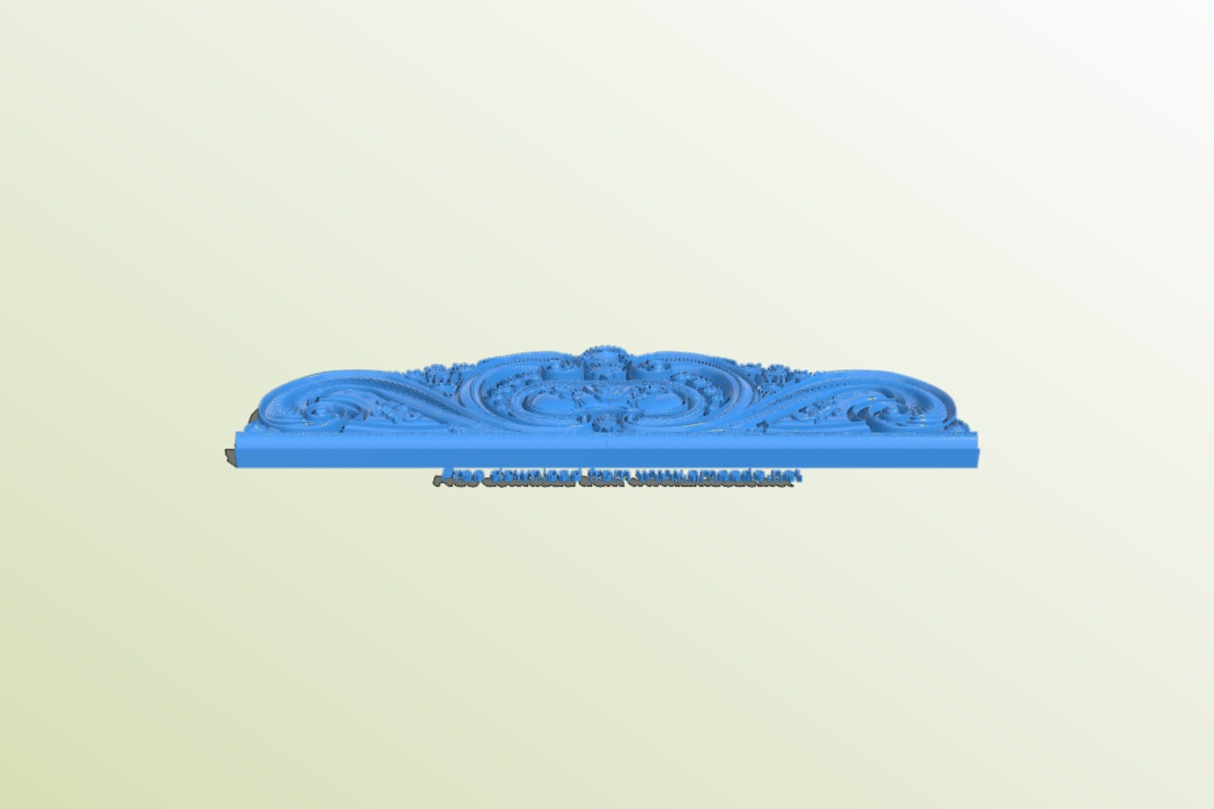 Bed frame pattern