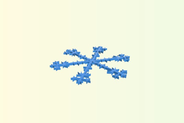 Snowflakes | 3d print model