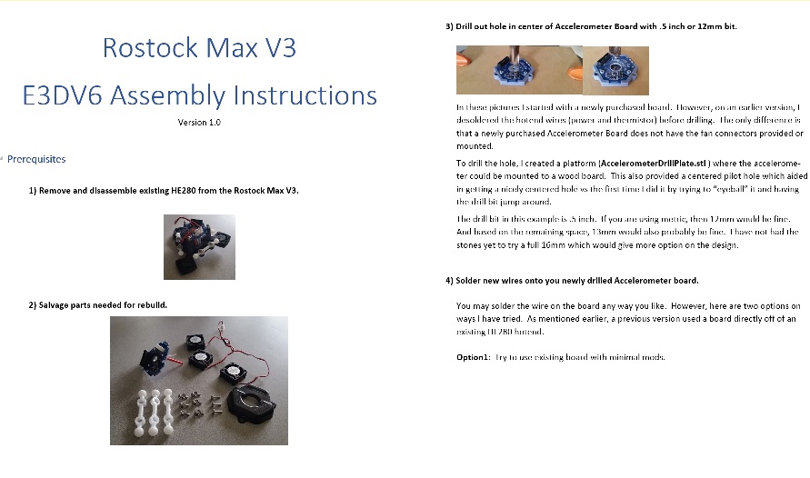 Rostock Max V3 - E3D Hotend Platform