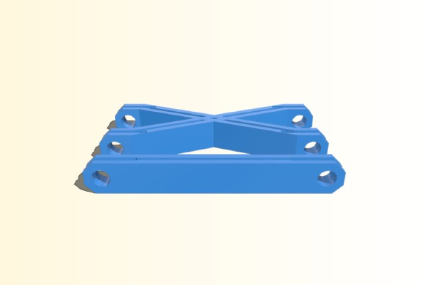 Body post stiffener for Tamiya MF-01X and M05 chassis | 3d print model