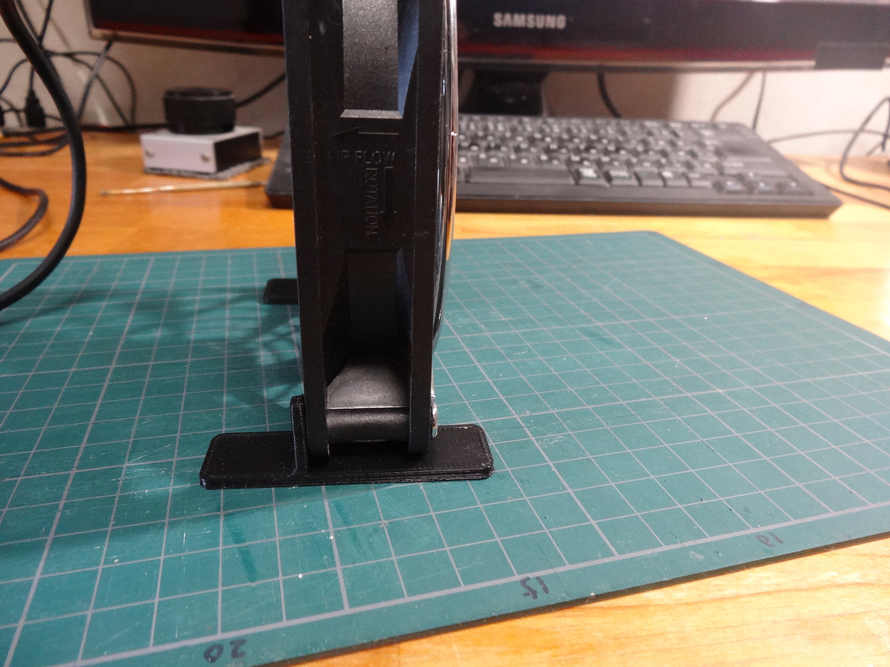 120mm fan feet for solder fume extractor