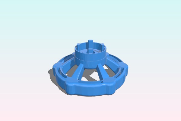 Valve handle for HTC Vive and Bollé welding gear | 3d print model