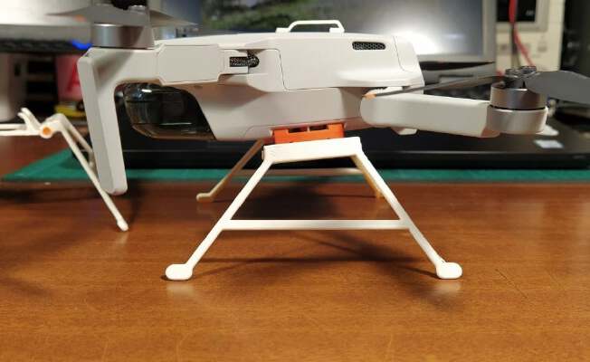 DJI MINI 2 - Foldable Landing Gear | 3d print model
