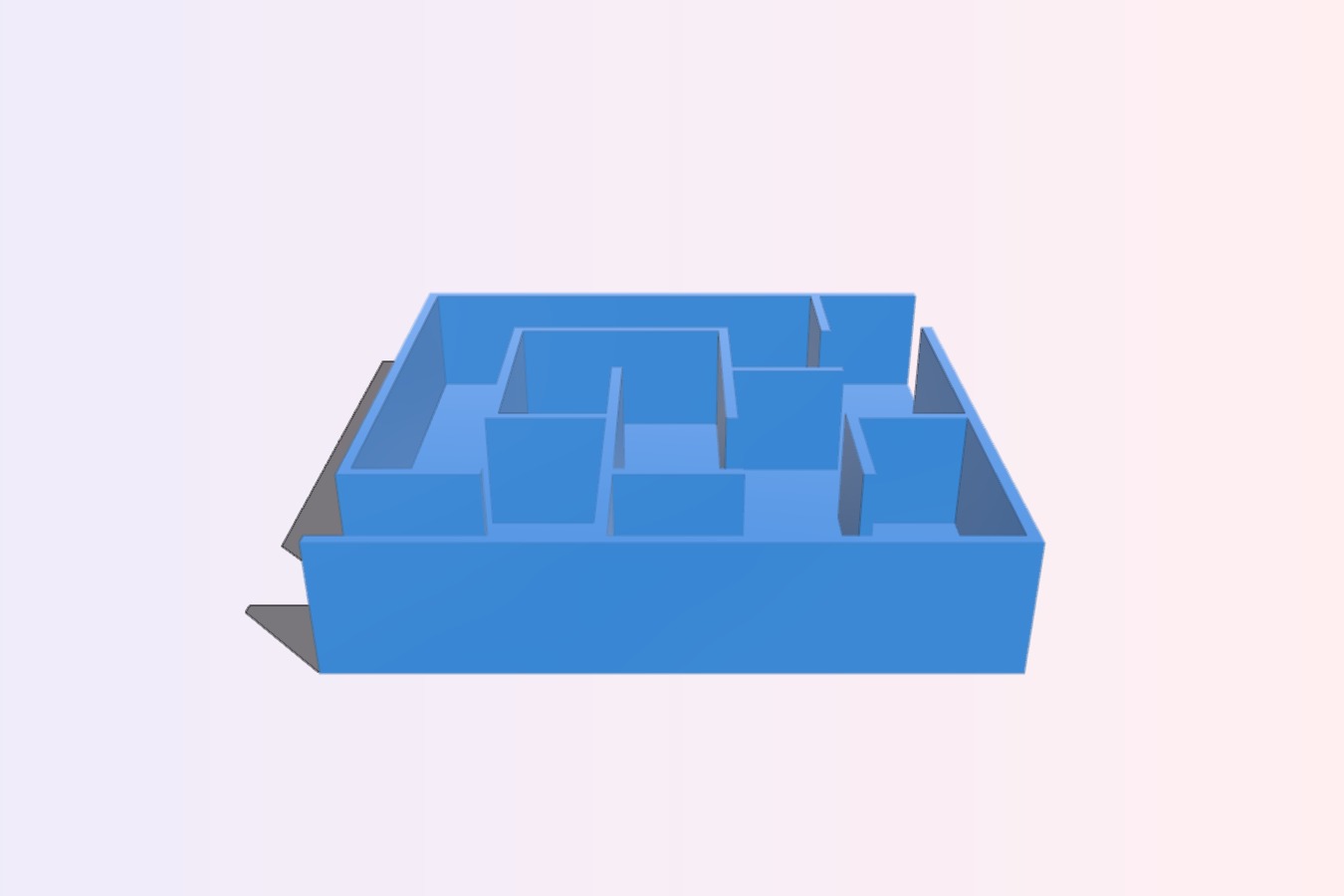 My Customized Maze generator, pure OpenSCAD