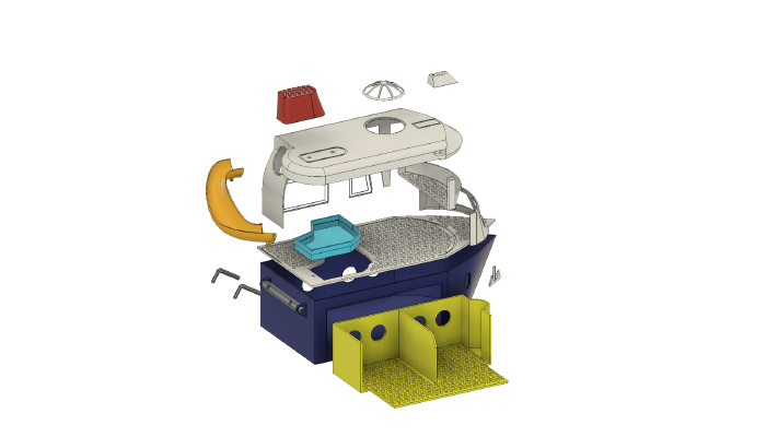 Kids Cruise Boat | 3d print model
