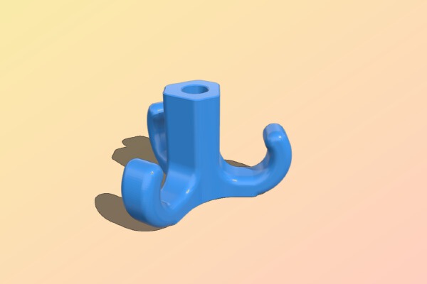 Another Tesla Model 3 Grocery hook | 3d print model