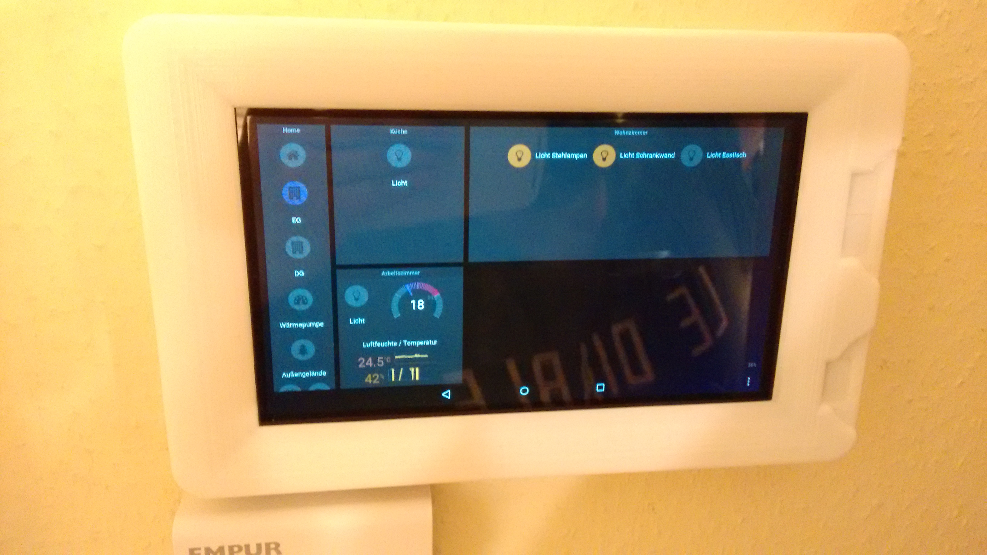 home Automation for Kindel fire 2015 7zoll