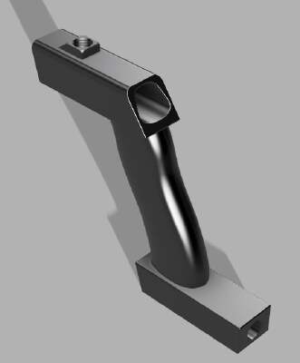 Metal detector shaft for Deus XP | 3d print model