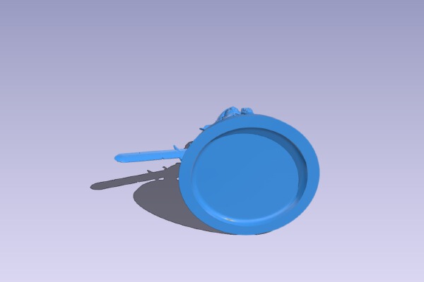 Female knight | 3d print model