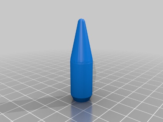 .50 Caliber BMG Slug | 3d print model